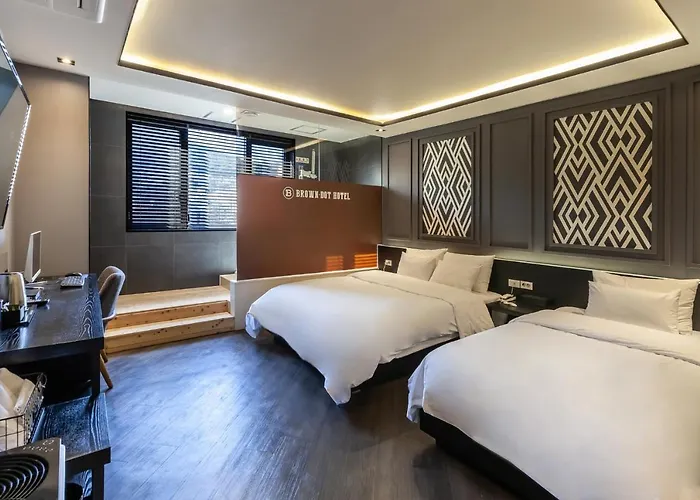Beomil Brown Dot Busan